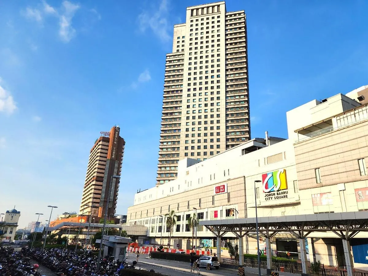 Apartmán Cozy Loft Suite 2Br Near Jb Ciq 7Pax Johor Bahru Malajsie