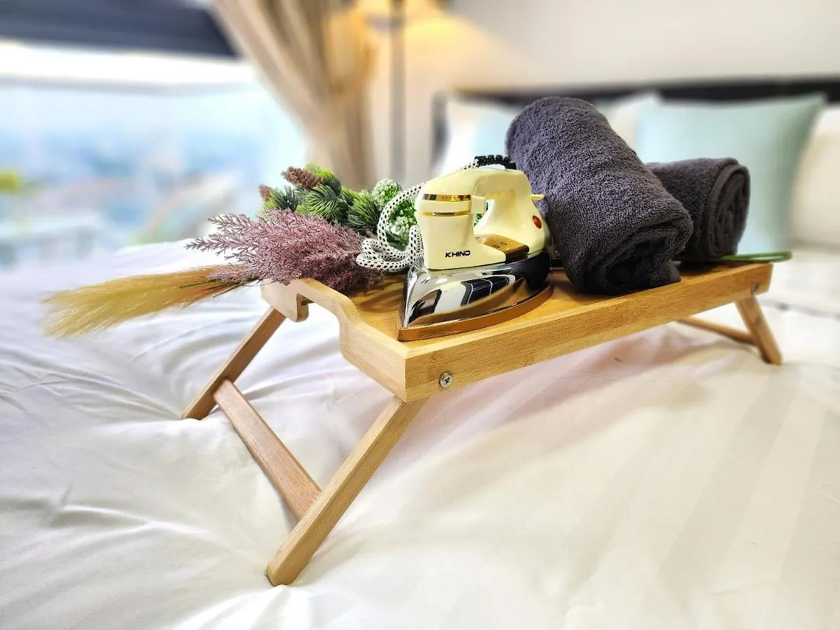 Cozy Loft Suite 2Br Near Jb Ciq 7Pax Johor Bahru Apartmán